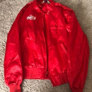Incredible Vintage Coke Nylon Jacket!